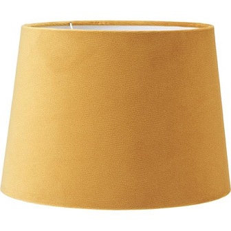 Aksamitny abażur Sofia Studio Yellow żółty